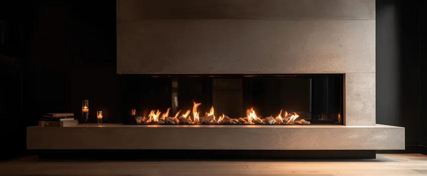 Gas Fireplace Ember Bed Design Services in Edmond, Oklahoma