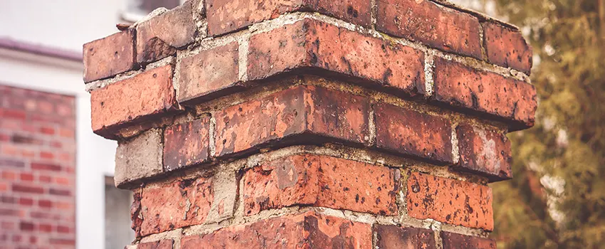 Cracked Chimney Bricks Repair Cost in Edmond, Oklahoma
