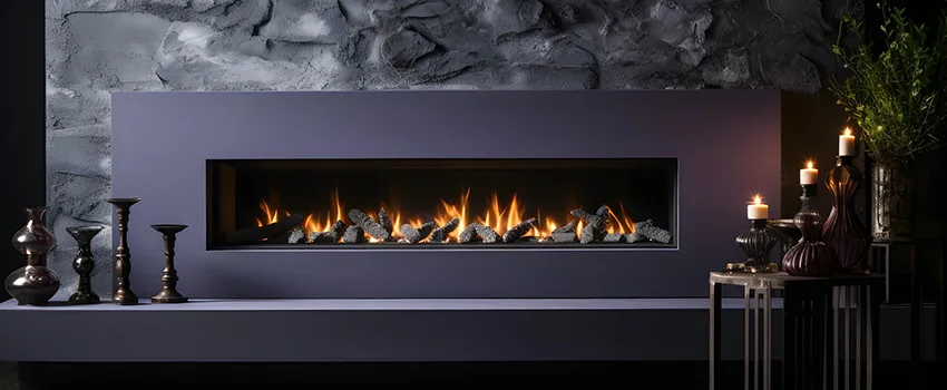 Ember Bed for Ventless Gas Fireplace in Edmond, OK
